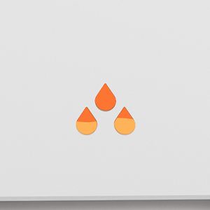 Visible water level for timely refilling.