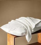 BPC 100% Mulberry Silk Pillowcases 2 Pack, Grade-6A Silk Pillow Cases, Both Sides, 600...