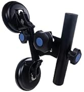 Flag Pole Mount Kit for Camper, Truck, SUV, Trailer, RV Suction Cup Flagpole Holder, Angle-Adjust...