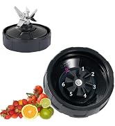 [Upgrade ] Replacement 7-Fins Male Blender Blade Parts Compatible with Ninja Auto iQ Blender [4 I...