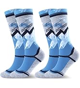 WEST BIKING Kids Merino Wool Ski Socks for Boys Girls Knee High Sock Thermal Winter Warm Snowboar...
