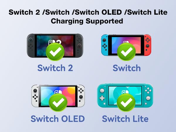 Switch charging dock feature