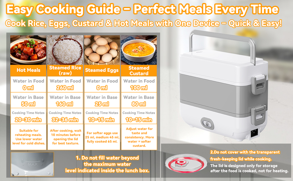 Electric Heated Lunch Box