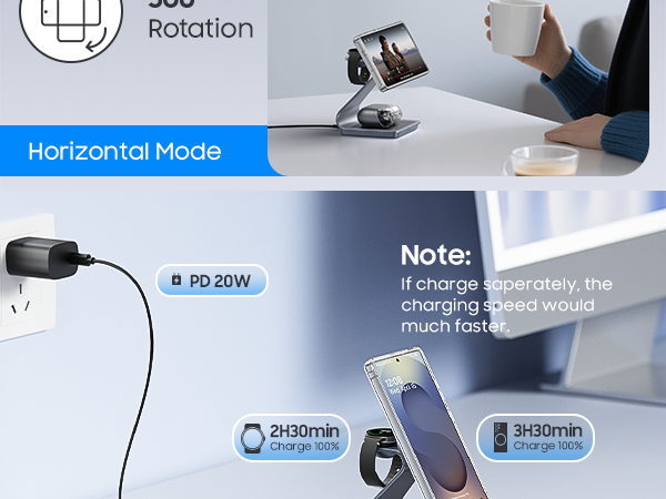 3 in 1 magsafe charger for samsung