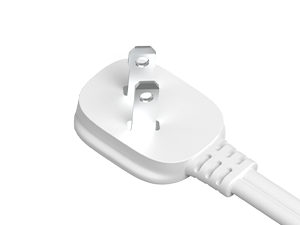 2 Prong Power Strip, WRXDMC 2 Prong to 3 Prong Outlet Adapter, 1400J Two Prong Surge Protector