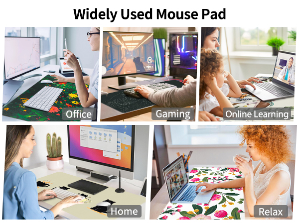 desk pad for keyboard and mouse