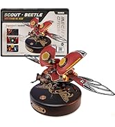 ROKR 3D Metal Model Kits for Adults Scout Beetle - 147PCS 3D Metal Puzzle Electric Mechanical Pla...
