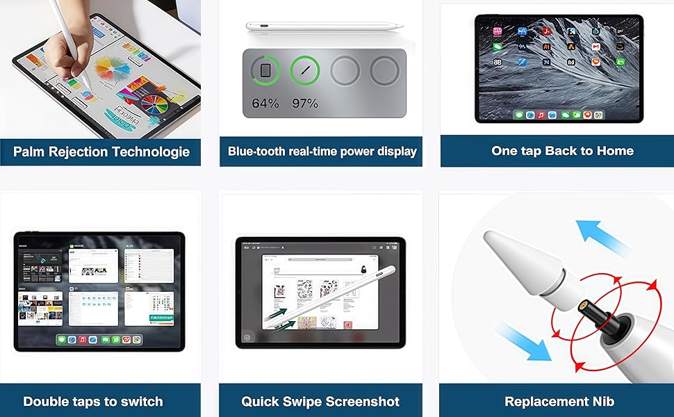 crayon logitech metapen mini 10th 9th 1st 2nd 2018 2023 8th 7th 6th first second accessories case 