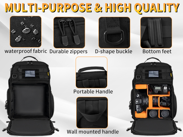 laptop camera bag