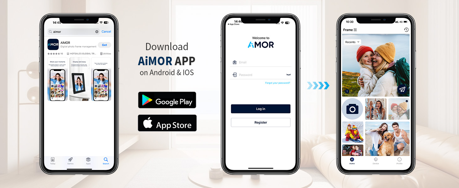 Download AiMOR APP