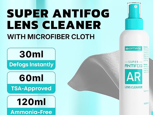 anti fog spray for glasses, anti fog spray for swim goggles, lens spray for eyeglasses