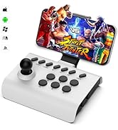 arVin Arcade Fight Stick Joystick Game Controller for iPhone iOS Android PC Fighting Stick for Ni...