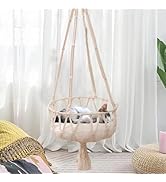 Cat Hammock Hanging Bed for Indoor Perch Window Seat Kennel Outdoor Enclosure Cave Covered Fits P...