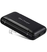 Slim Flat USB Wall Charger,Pofesun 3A/5V Dual Port 15W Wall Charger Adapter, USB Charger Block wi...