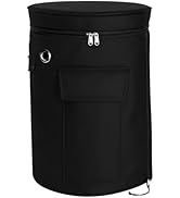 SIRUITON Propane Tank Cover, Fits 20-Pound Steel Propane Cylinder,Propane Gas Tank Cover with Sta...