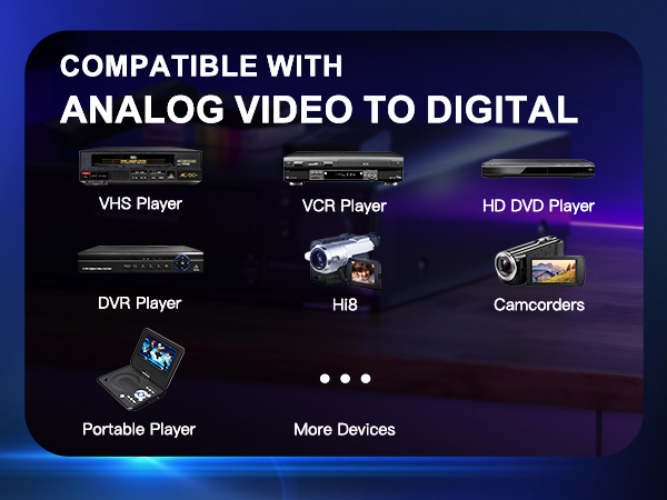 PORTTA VHS to Digital Converter