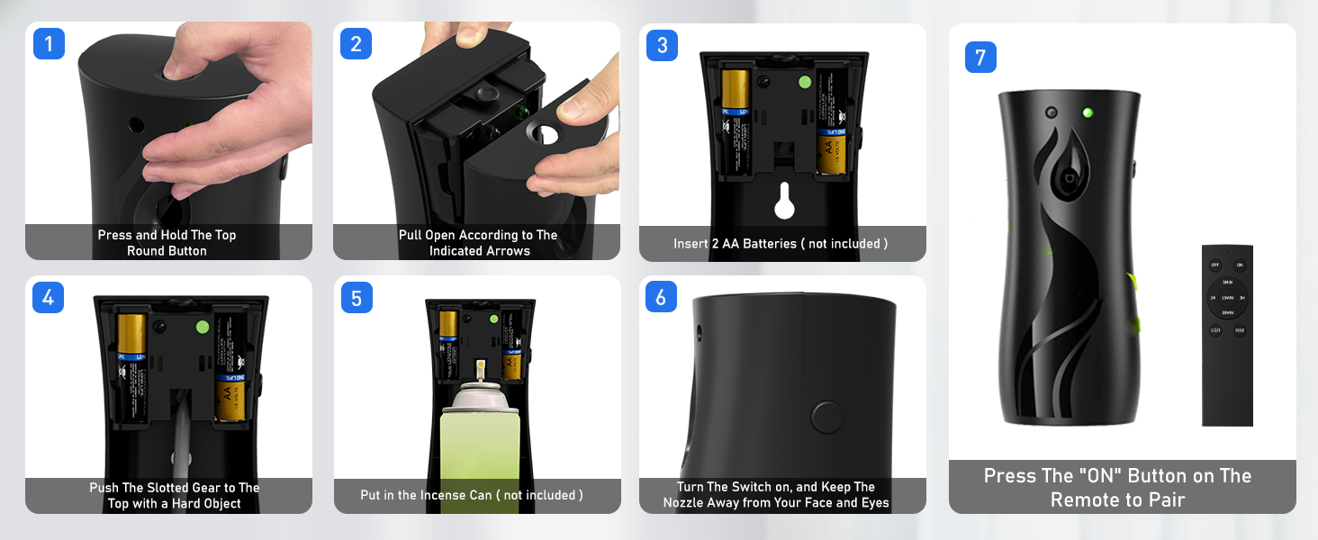 Automatic Air Freshener spray Dispenser refill