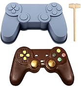 Chocolate Moulds Silicone for 3D Breakable Game Controller, Large Chocolate Moulds for DIY Smash ...