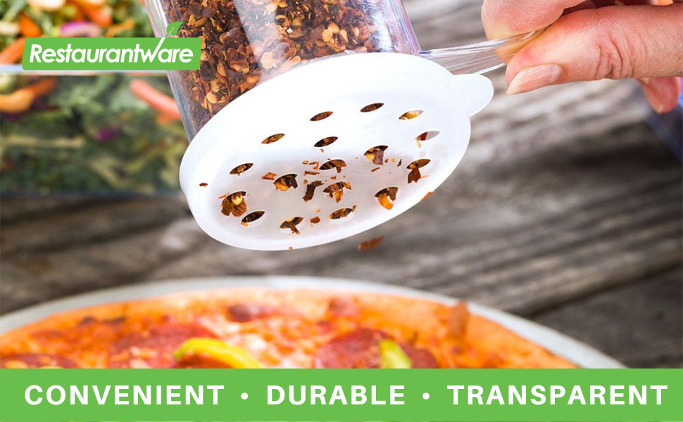 The spice shakers’ perforated lids offer versatile grinding options for any recipe.