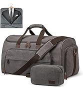 Carry On Garment Bag for Travel, S-ZONE Convertible Garment Duffle Bag Suit Bags for Men Women Tr...