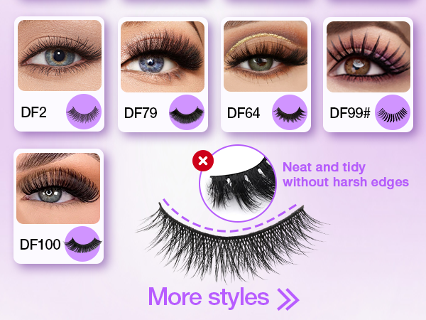 natural lashes kit