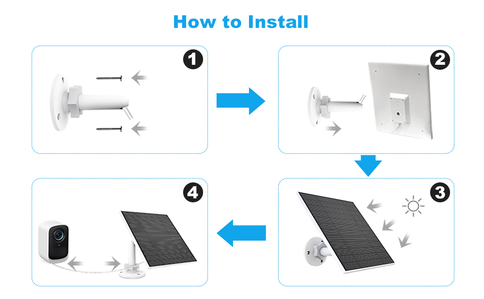 eufy security camera solar panel