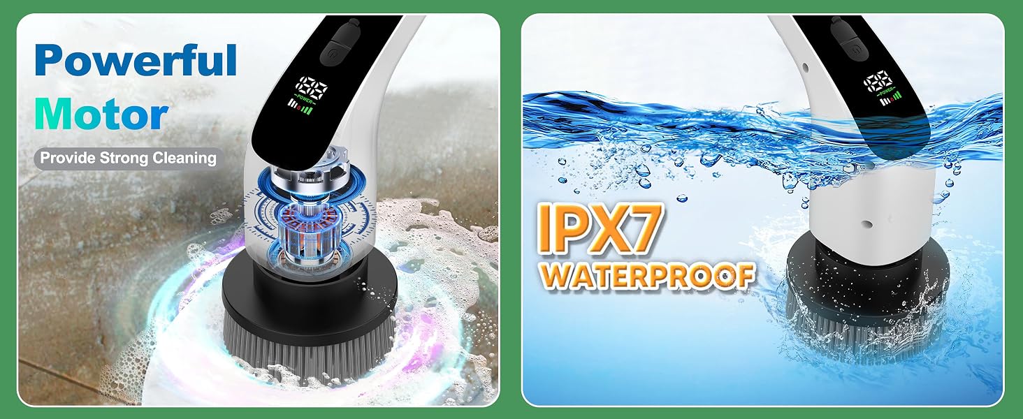electric spin scrubber