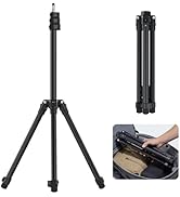 ULANZI Black Aluminum Light Stand, 6.32ft Extendable Tripod for Strobe Lights, Webcams, Cameras &amp;...