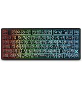 FKZ MCHOSE Jet 75 Rapid Trigger Gaming Keyboard,75% Hall Effect Magnetic Switch Adjustable Actuat...