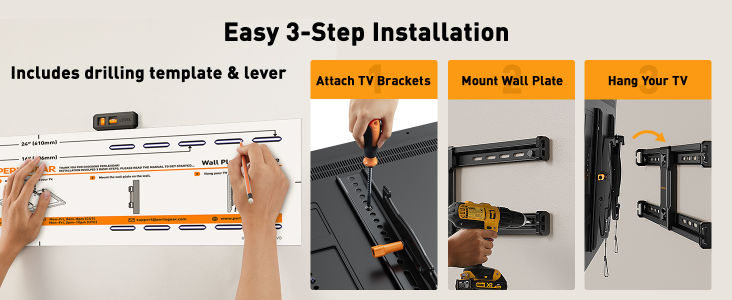 TV mount 75 inch