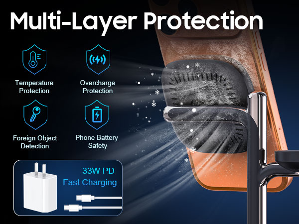 7 in 1 wireless charging station