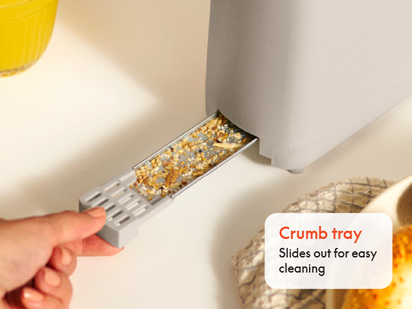 Crumb tray