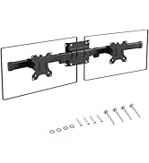 Dual Monitor Wall Mount, Horizontal Assembly Mount for 2 Monitor Screens up to 35 inches, Max. 10...