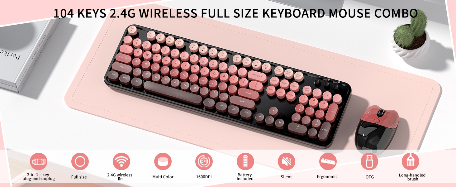 Wireless Keyboard and Mouse