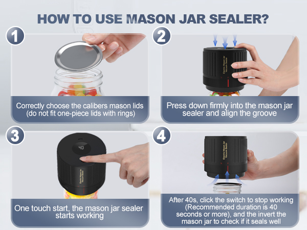 electric mason jar vacuum sealer