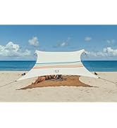 Neso Tents Grande Beach Tent, 7ft Tall, 9 x 9ft, Reinforced Corners and Cooler Pocket