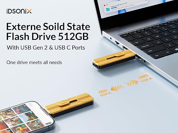 flash drive 256gb ssd external