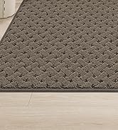 BEQHAUSE Dirt Trapper Door Mat Non-Slip Entryway Rugs Stain Resistant Absorbent Dog Doormats Wove...