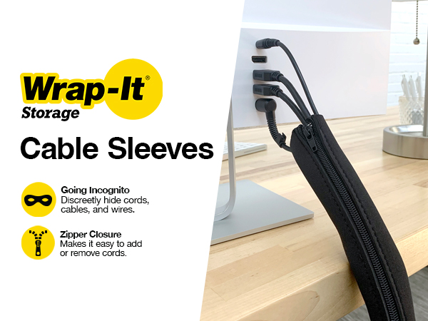 Cable Sleeves Zipper Main Mobile