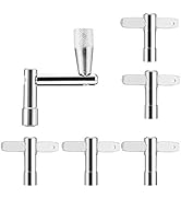 EASTROCK Drum Keys 5-Pack with Continuous Motion Speed Key Universal Drum Tuning Key Percussion H...