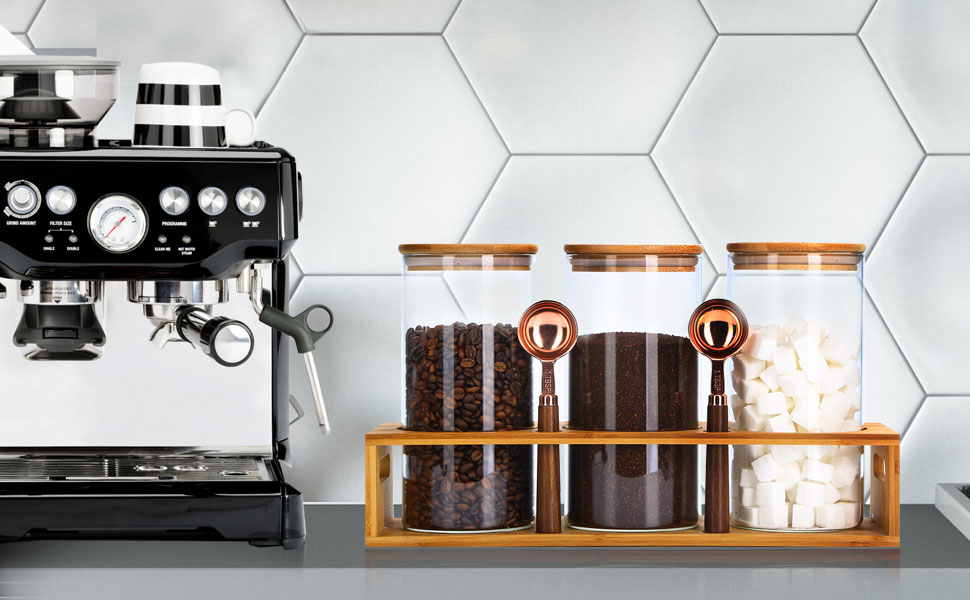 glass coffee jar