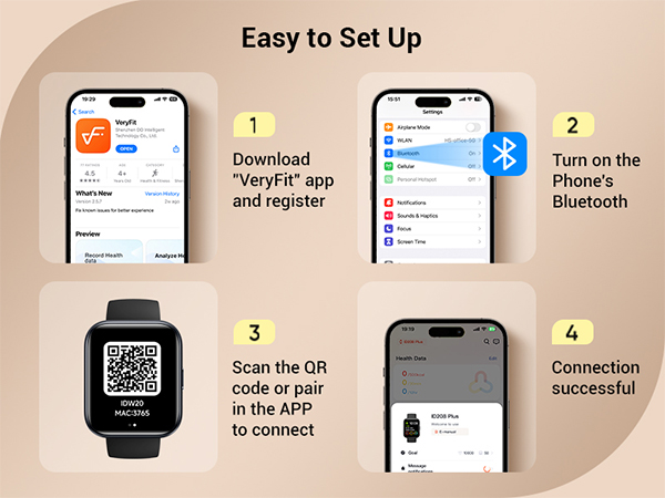 Smart watches for women Android and iPhone compatible smart watches for men