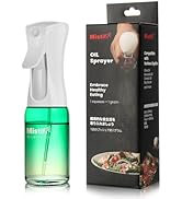 Mistifi Oil Sprayer 150ml glass bottle. Upgraded Version.Fine Mist Spray Bottle for Air Fryer, Ol...