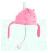ANPEI 3-in-1 Weighted Straw Sippy Cup Conversion Kit for Comotomo Bottles | Versatile, Leak-Proof...