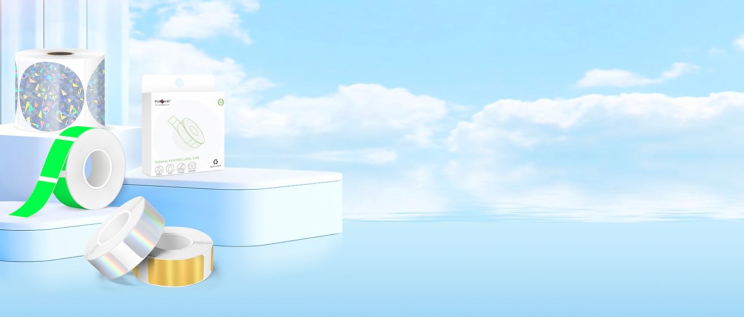 14X30mm paper stcker Thermal label maker tape sticker Thermal Label Maker Paper