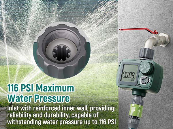 outdoor sprinkler timer