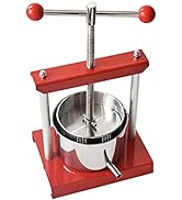 SQUEEZE master Cheese Tincture Herb Fruit Wine Manual Press -0.53Gallon/ 2 Litre-Power Ball Handl...