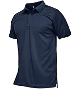 MAGCOMSEN Men's Polo Shirts Short Sleeve Quick Dry Performance Golf Shirt