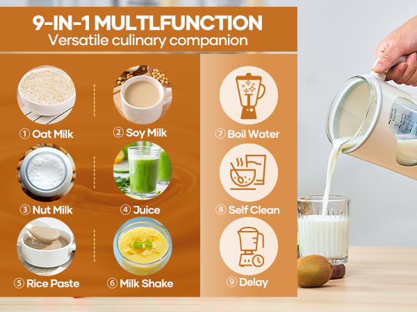 almond cow milk machine maker