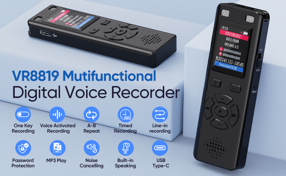 device audio recorder, audio recorder voice activated ,voice activated audio recorder